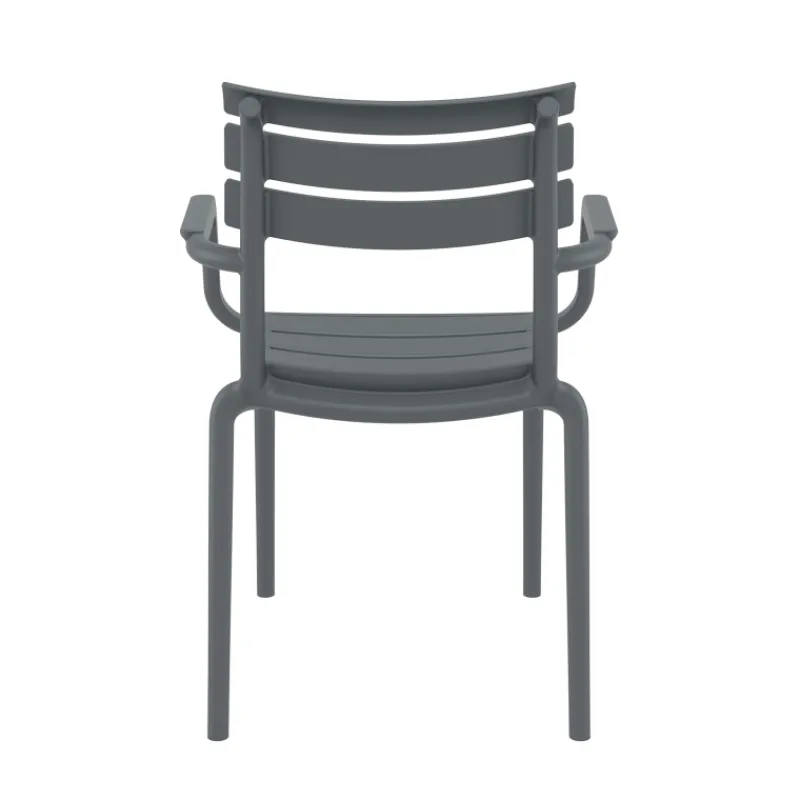 Paris Fauteuil moderne empilable en polypropylène* Chaise De Cuisine|Chaise De Salle à Manger