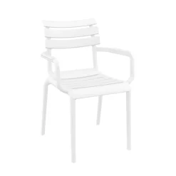 Paris Fauteuil moderne empilable en polypropylène* Chaise De Cuisine|Chaise De Salle à Manger