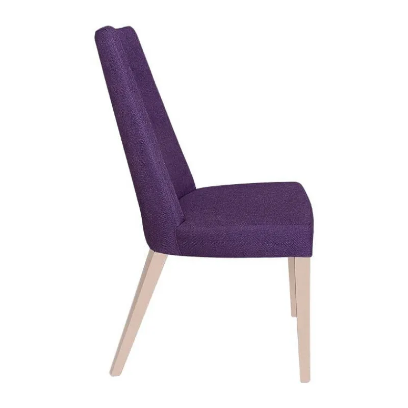 Lujosa Park Chaise contemporaine en tissu et pieds bois* Chaise De Salle à Manger|Chaise Salon
