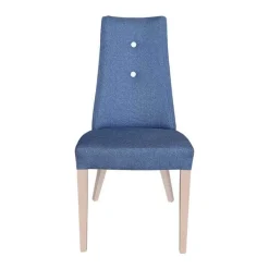 Lujosa Park Chaise contemporaine en tissu et pieds bois* Chaise De Salle à Manger|Chaise Salon