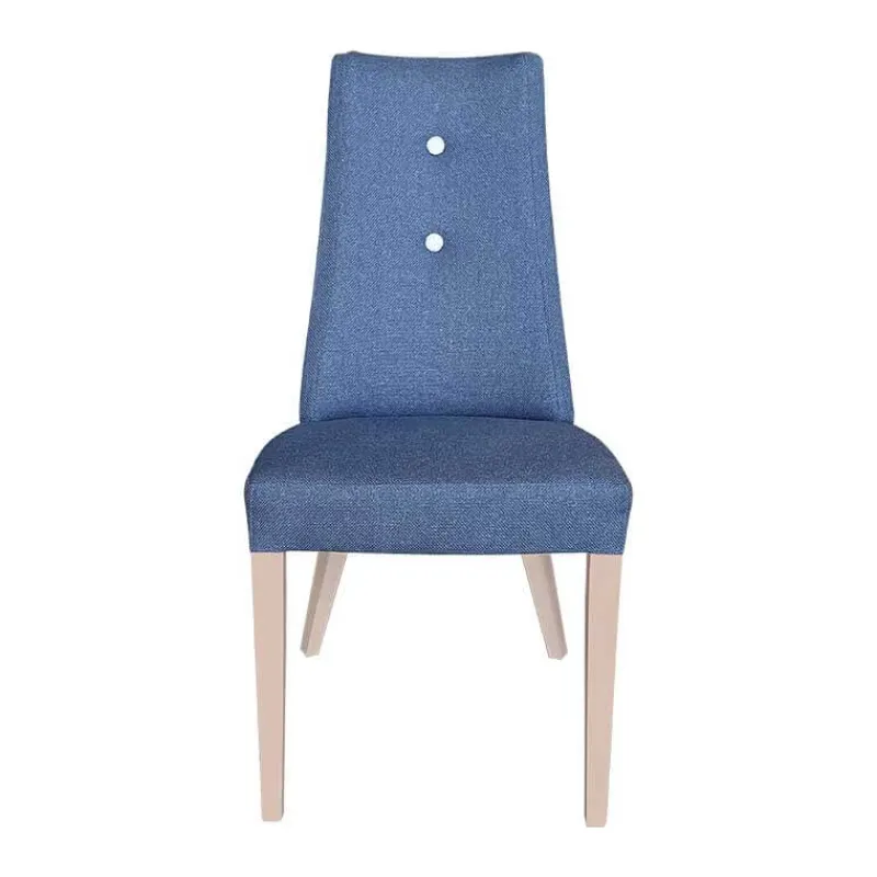 Lujosa Park Chaise contemporaine en tissu et pieds bois* Chaise De Salle à Manger|Chaise Salon