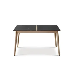 Dasras Paul Table à manger scandinave en bois et céramique* Table De Salle à Manger