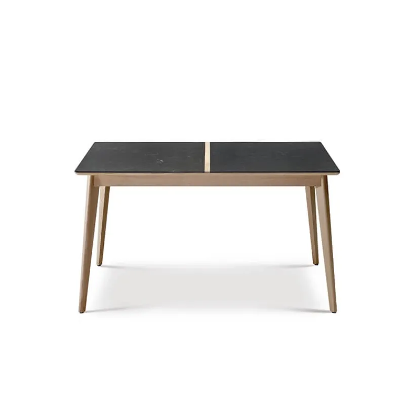 Dasras Paul Table à manger scandinave en bois et céramique* Table De Salle à Manger