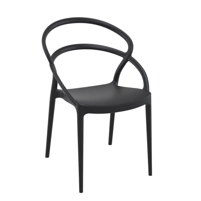 Pia Chaise de jardin tendance empilable en polypropylène* Chaise De Jardin