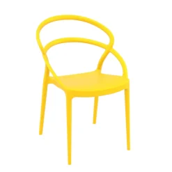 Pia Chaise tendance empilable en polypropylène* Chaise De Cuisine|Chaise De Salle à Manger