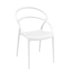 Pia Chaise tendance empilable en polypropylène* Chaise De Cuisine|Chaise De Salle à Manger