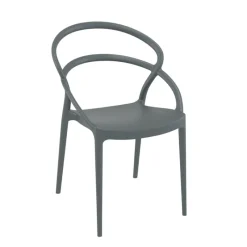 Pia Chaise tendance empilable en polypropylène* Chaise De Cuisine|Chaise De Salle à Manger