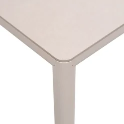 Piave Table de jardin carrée en stratifié avec pieds en aluminium* Table De Jardin