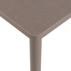 Piave Table de jardin carrée en stratifié avec pieds en aluminium* Table De Jardin