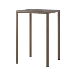 Piave Table de jardin carrée en stratifié avec pieds en aluminium* Table De Jardin