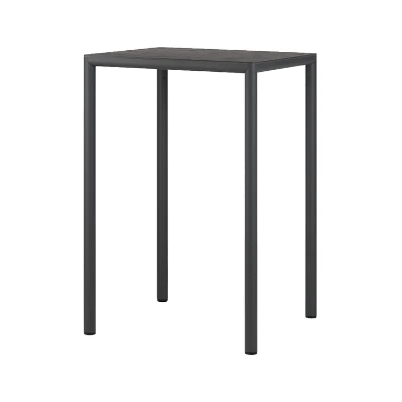 Piave Table de jardin carrée en stratifié avec pieds en aluminium* Table De Jardin