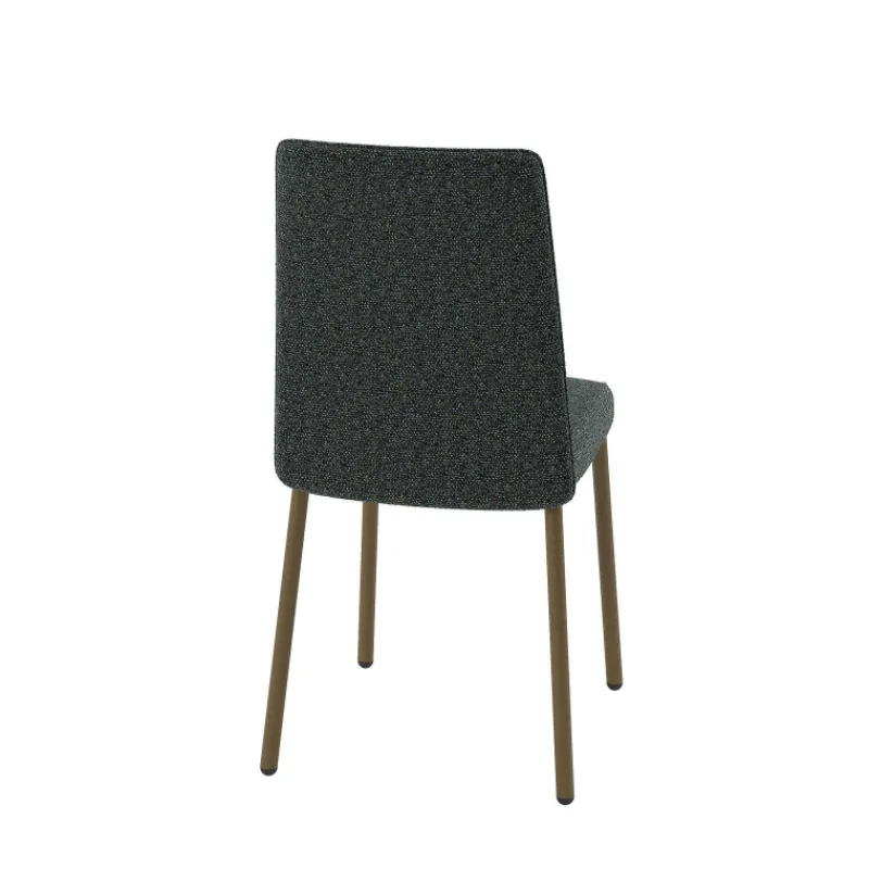 Perfecta Pierrot Chaise de salle à manger confortable en tissu et pieds en métal* Chaise De Salle à Manger