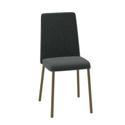 Perfecta Pierrot Chaise de salle à manger confortable en tissu et pieds en métal* Chaise De Salle à Manger