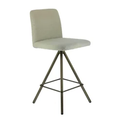 Perfecta Pinot Tabouret snack pivotant en tissu* Tabouret De Bar (assise +/- 80 Cm)|Tabouret Snack (assise +/- 65 Cm)