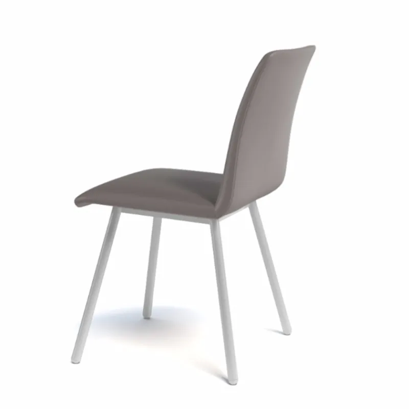 Perfecta Pisa Chaise de salle à manger moderne en métal et simili* Chaise De Cuisine|Chaise De Salle à Manger