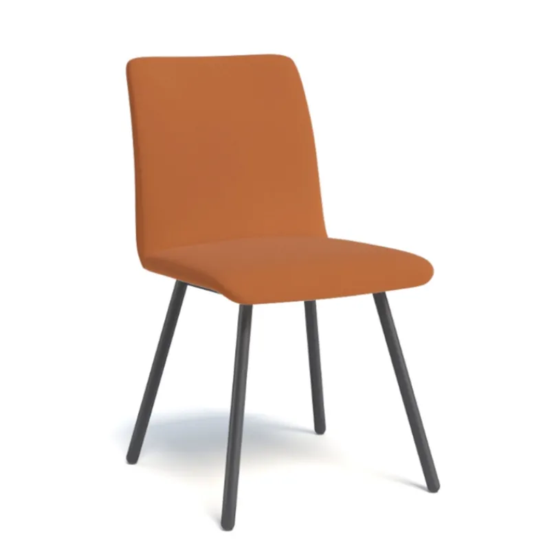 Perfecta Pisa Chaise de salle à manger moderne en métal et simili* Chaise De Cuisine|Chaise De Salle à Manger