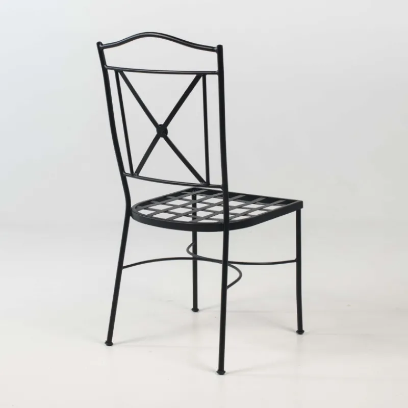 Jayso Pisa Chaise provençale en acier* Chaise De Salle à Manger