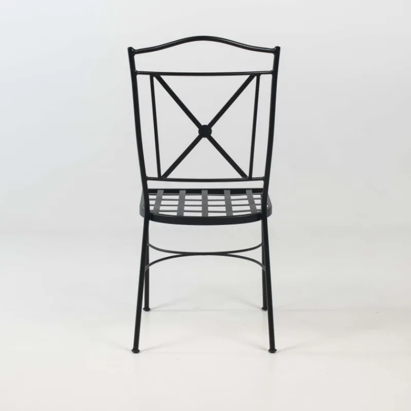 Jayso Pisa Chaise provençale en acier* Chaise De Salle à Manger