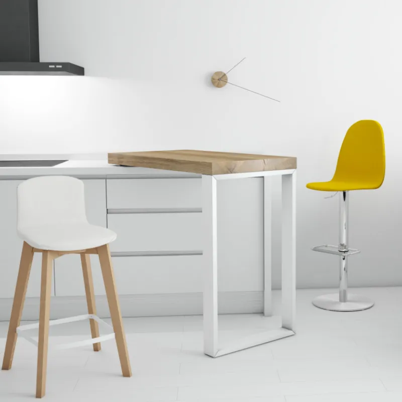 Cancio Play Tabouret réglable moderne en synthétique et métal* Tabouret Snack (assise +/- 65 Cm)|Tabouret De Bar (assise +/- 80 Cm)