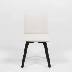 Sessio Plaza Chaise de salle à manger scandinave en synthétique et bois* Chaise De Cuisine|Chaise De Salle à Manger