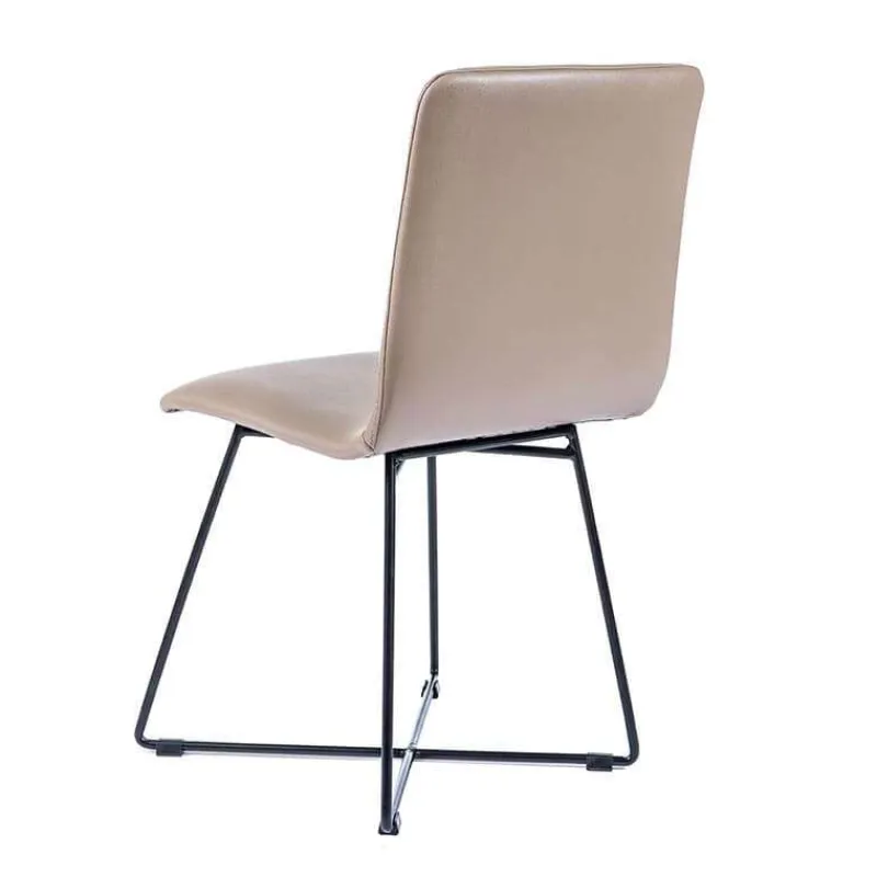 Sessio Plaza Chaise design avec pieds filaires en métal* Chaise De Cuisine|Chaise De Salle à Manger