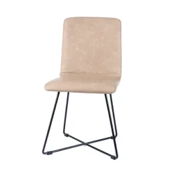 Sessio Plaza Chaise design avec pieds filaires en métal* Chaise De Cuisine|Chaise De Salle à Manger