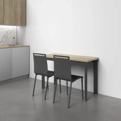 Cancio Poker Minor Table petit espace extensible en stratifié* Table De Cuisine|Table Pour Petit Espace