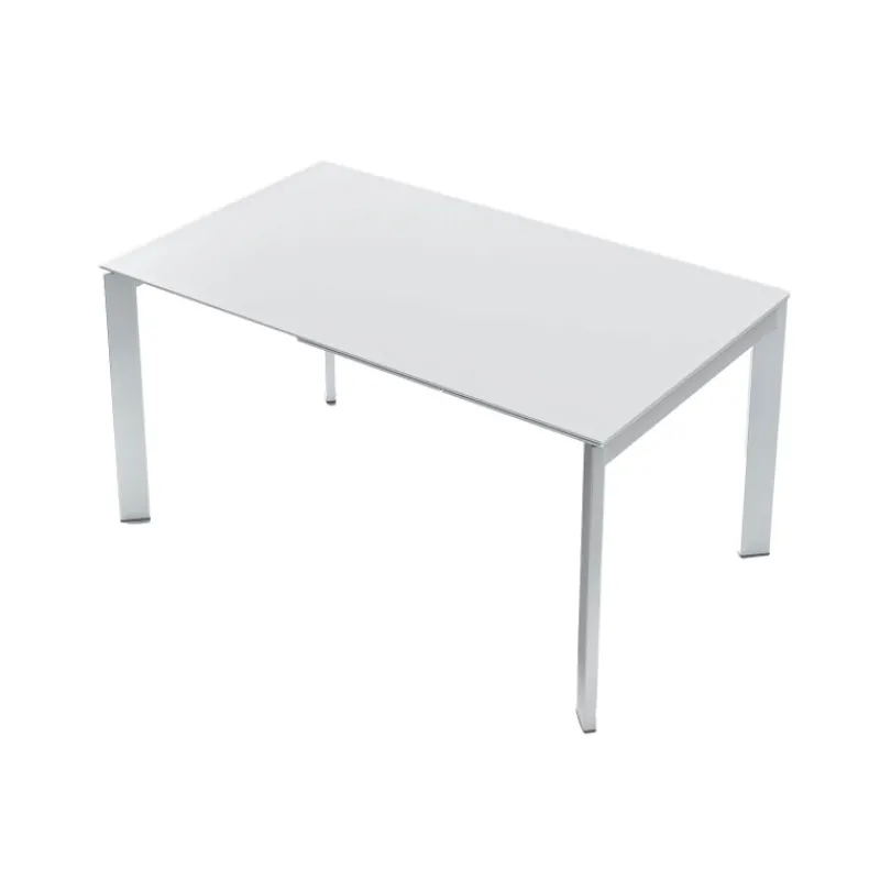 Cancio Poker Table petit espace extensible en verre* Table De Cuisine|Table Pour Petit Espace