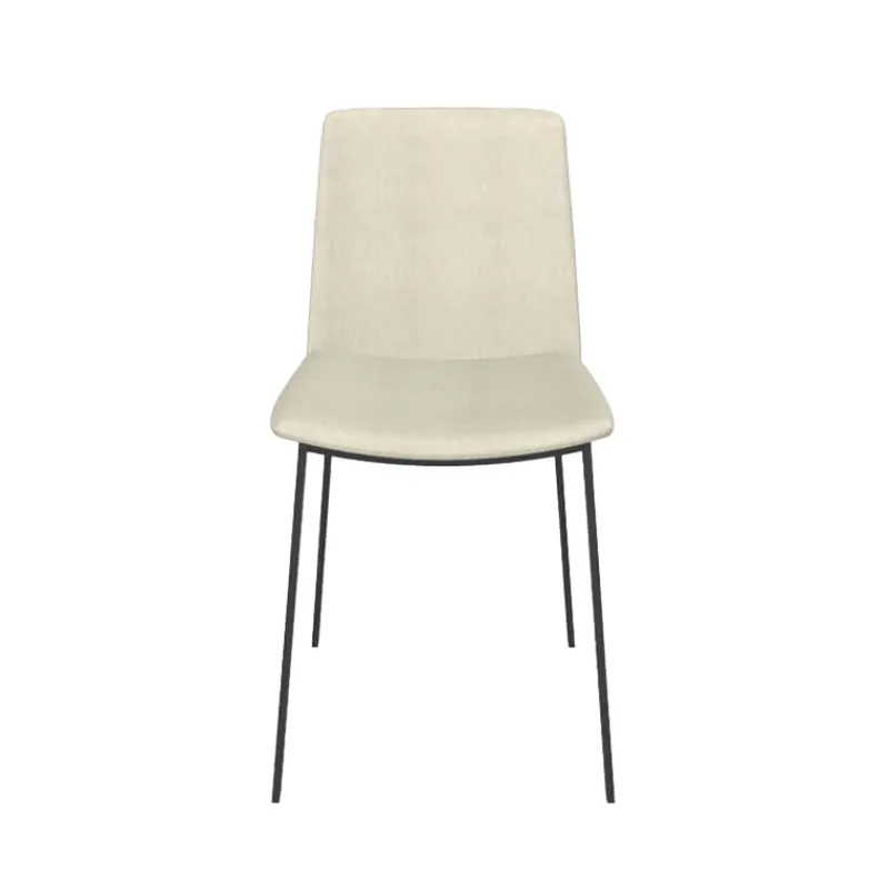 Perfecta Primera Chaise moderne tissu et pieds métal* Chaise De Salle à Manger
