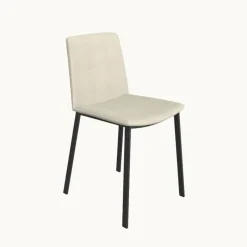 Perfecta Primera Chaise moderne tissu et pieds métal* Chaise De Salle à Manger