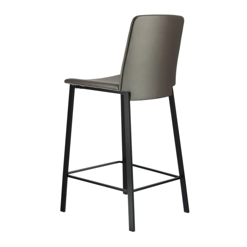 Perfecta Primera Tabouret snack belge rembourré en simili et pieds en métal* Tabouret Snack (assise +/- 65 Cm)|Tabouret De Bar (assise +/- 80 Cm)