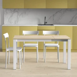Cancio Puzzle Table de cuisine extensible en stratifié* Table De Cuisine|Table Pour Petit Espace