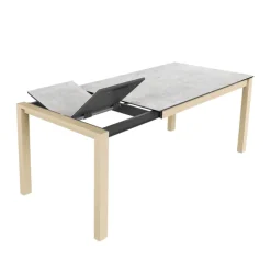 Cancio Quadra Table moderne en céramique extensible* Table De Salle à Manger