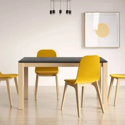 Cancio Quadra Table moderne en céramique extensible* Table De Salle à Manger