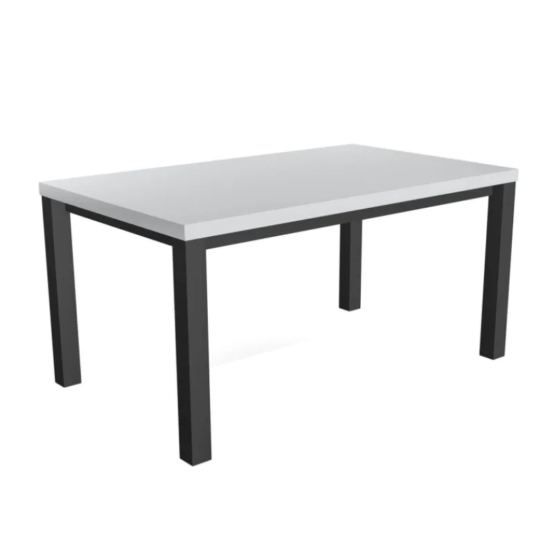 Perfecta Qube Table rectangulaire intemporelle en stratifié* Table De Cuisine|Table De Salle à Manger