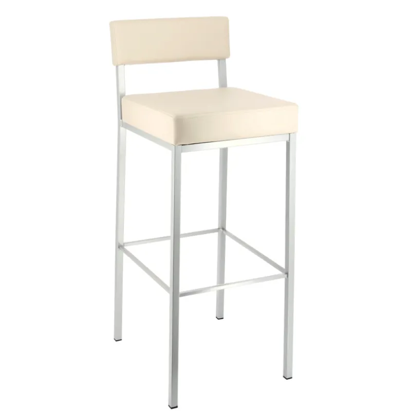Perfecta Quinta Tabouret de bar moderne en métal et simili* Tabouret De Bar (assise +/- 80 Cm)