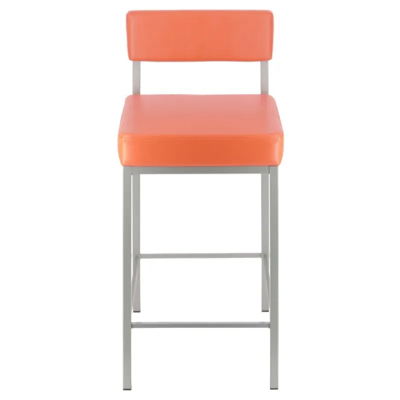 Perfecta Quinta Tabouret snack moderne en métal et simili* Tabouret Snack (assise +/- 65 Cm)|Tabouret De Bar (assise +/- 80 Cm)
