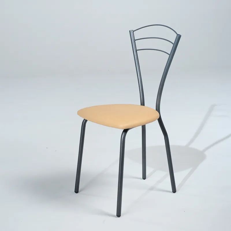 Carrier Rebecca Chaise contemporaine française en métal avec assise rembourrée* Chaise De Cuisine