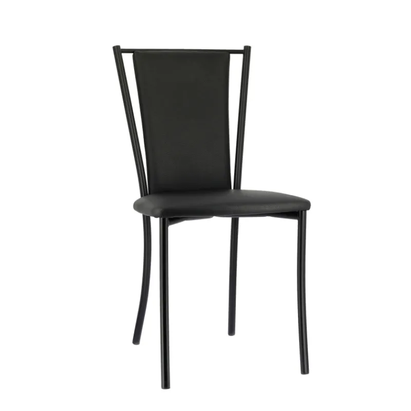 Perfecta Reina Chaise de cuisine contemporaine en métal et simili* Chaise De Cuisine