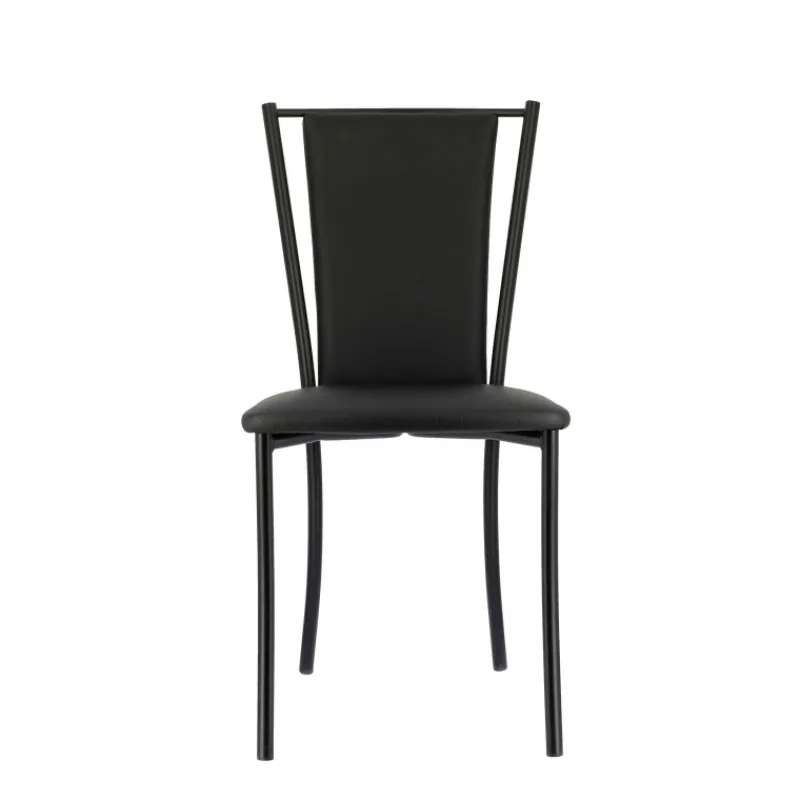 Perfecta Reina Chaise de cuisine contemporaine en métal et simili* Chaise De Cuisine