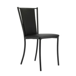 Perfecta Reina Chaise de cuisine contemporaine en métal et simili* Chaise De Cuisine
