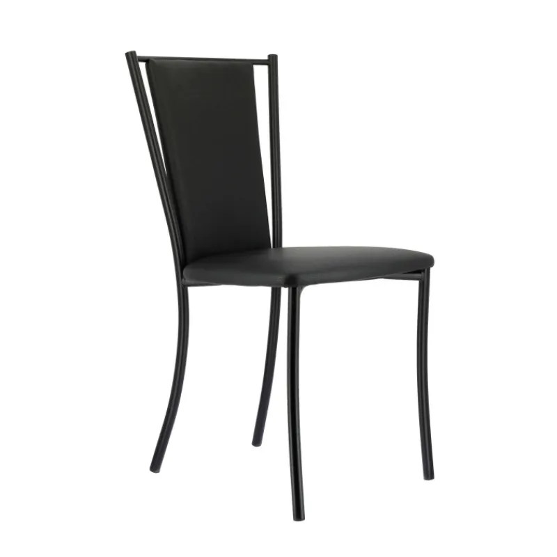 Perfecta Reina Chaise de cuisine contemporaine en métal et simili* Chaise De Cuisine