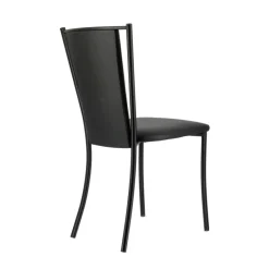 Perfecta Reina Chaise de cuisine contemporaine en métal et simili* Chaise De Cuisine