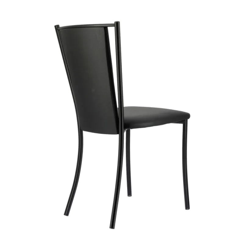 Perfecta Reina Chaise de cuisine contemporaine en métal et simili* Chaise De Cuisine