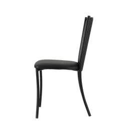 Perfecta Reina Chaise de cuisine contemporaine en métal et simili* Chaise De Cuisine