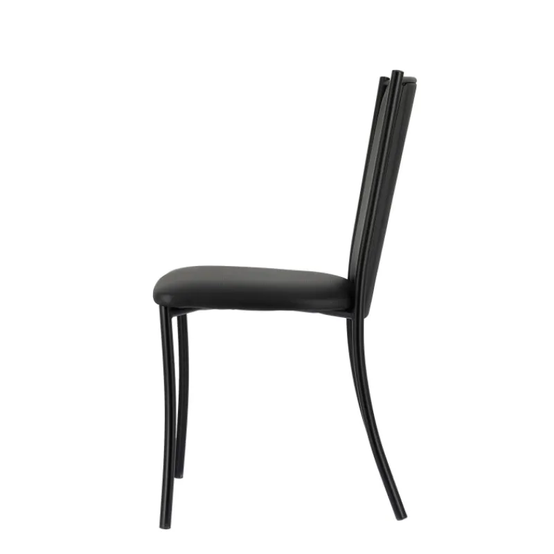Perfecta Reina Chaise de cuisine contemporaine en métal et simili* Chaise De Cuisine