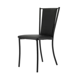 Perfecta Reina Chaise de cuisine contemporaine en métal et simili* Chaise De Cuisine