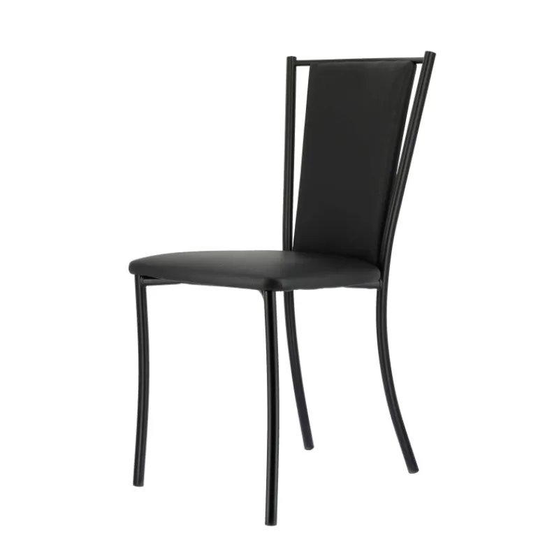 Perfecta Reina Chaise de cuisine contemporaine en métal et simili* Chaise De Cuisine