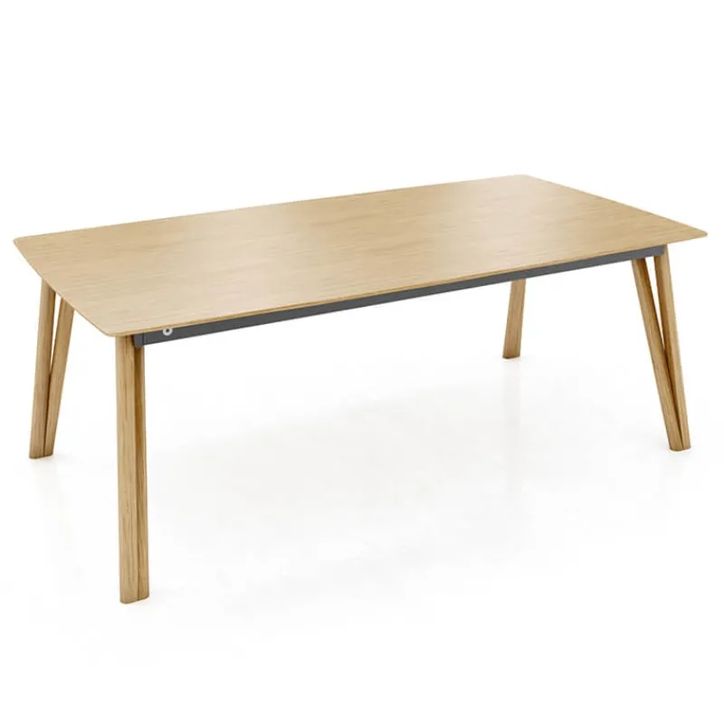 Mobitec Rennes ® Table moderne en bois massif pieds épingle* Table De Salle à Manger