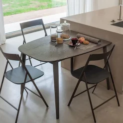 Altacom Ribot Wood Table extensible demi* Table De Cuisine|Table De Salle à Manger
